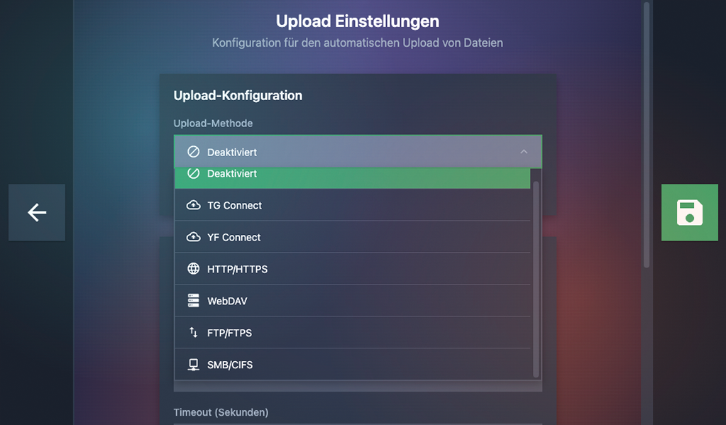 TermiTec Pro Echtzeit-Datenübertragung
