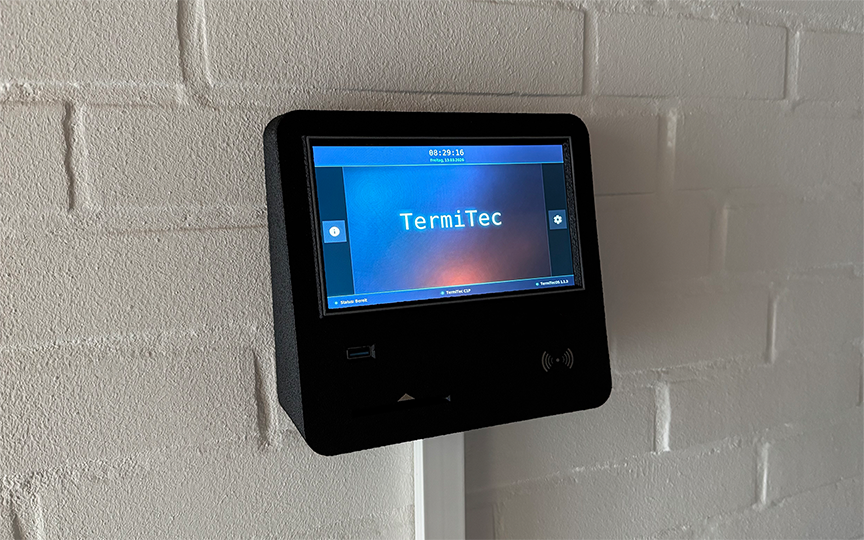 TermiTec Pro an der Wand
